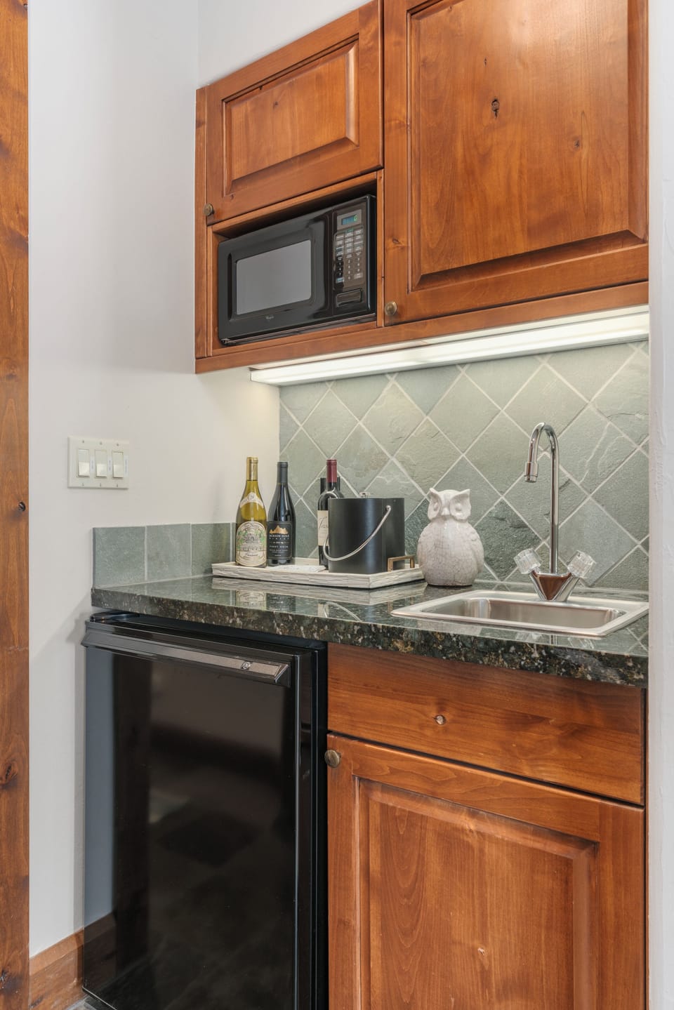 Kitchenette in the Murphy bedroom