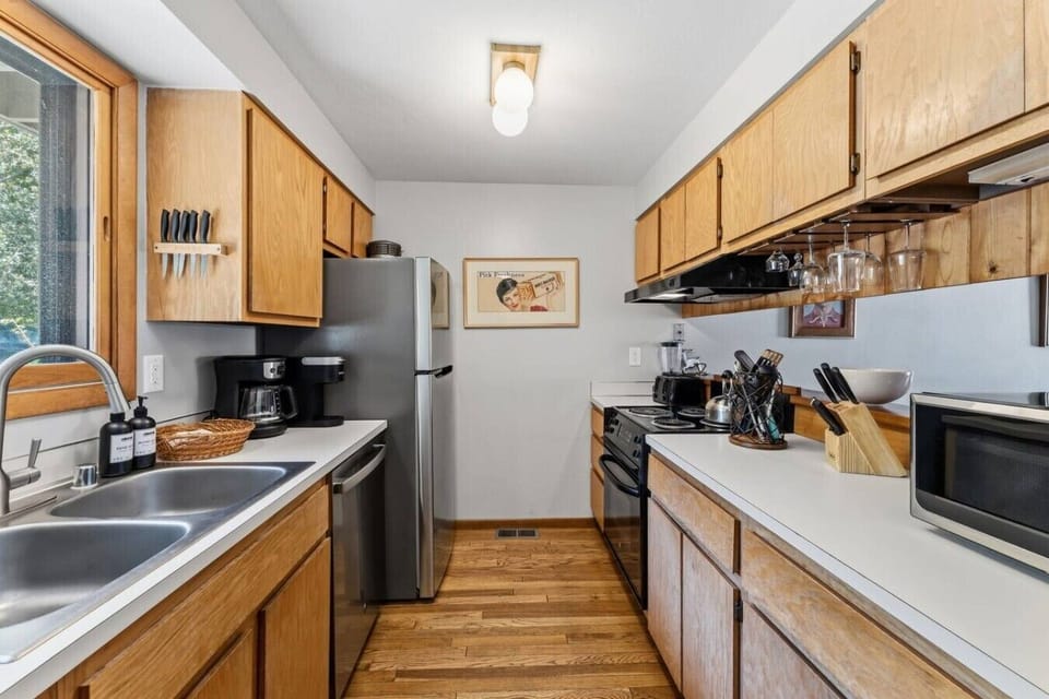 Fully equipped kitchen