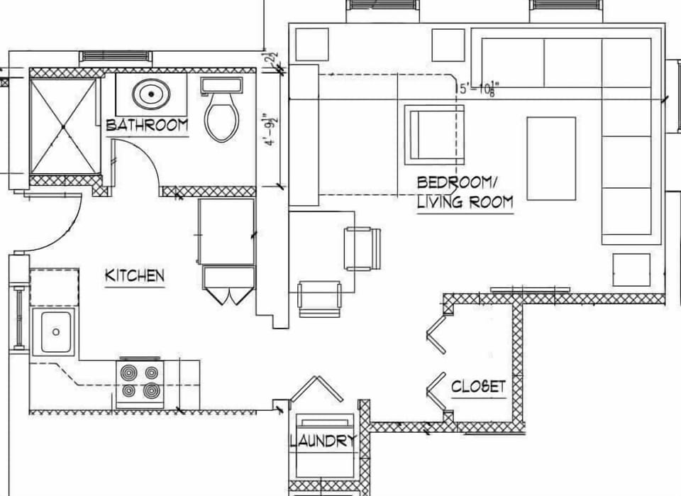 Floor plan sketch