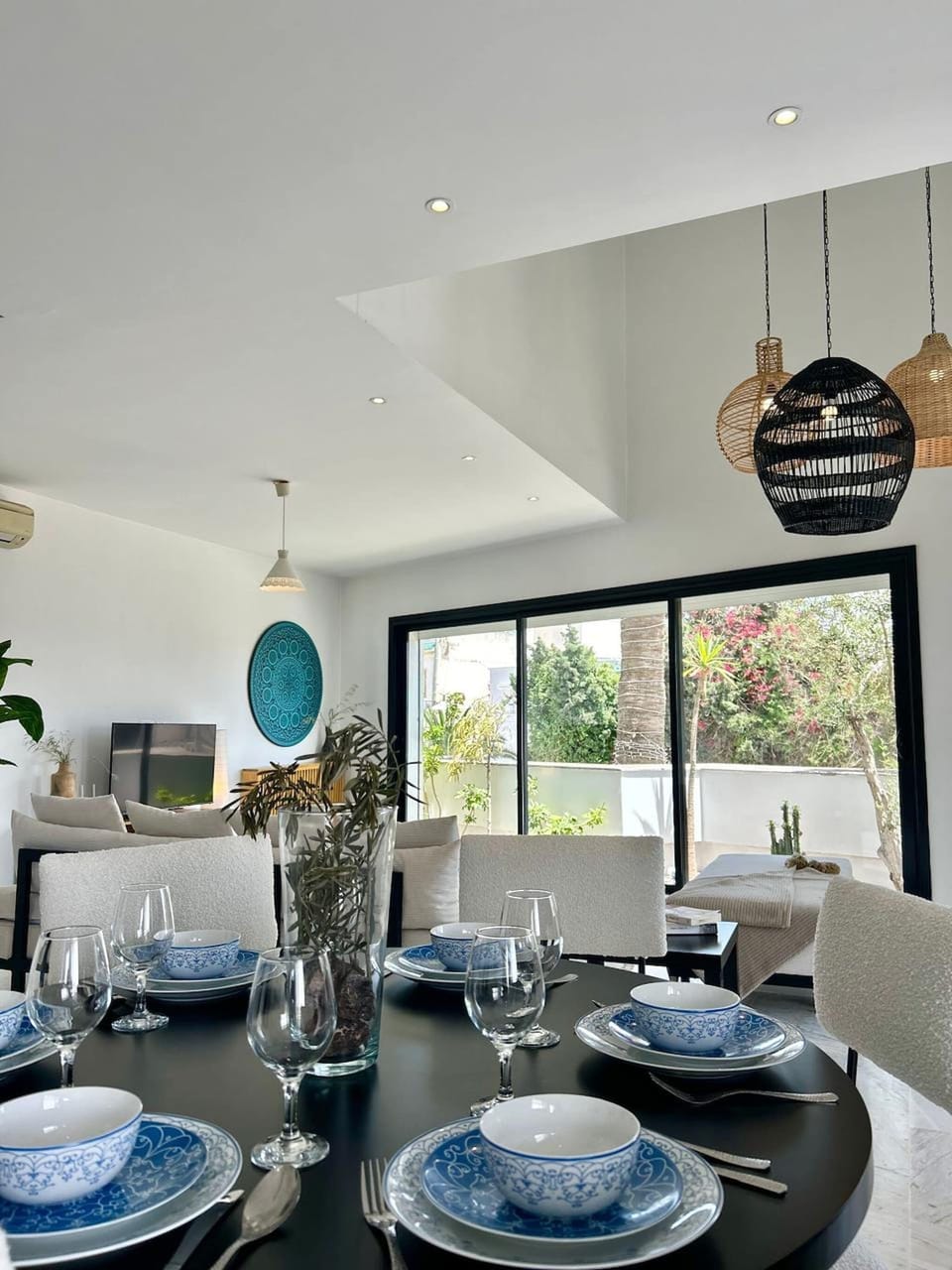 Apartment, 3 Bedrooms, Balcony | Dining room