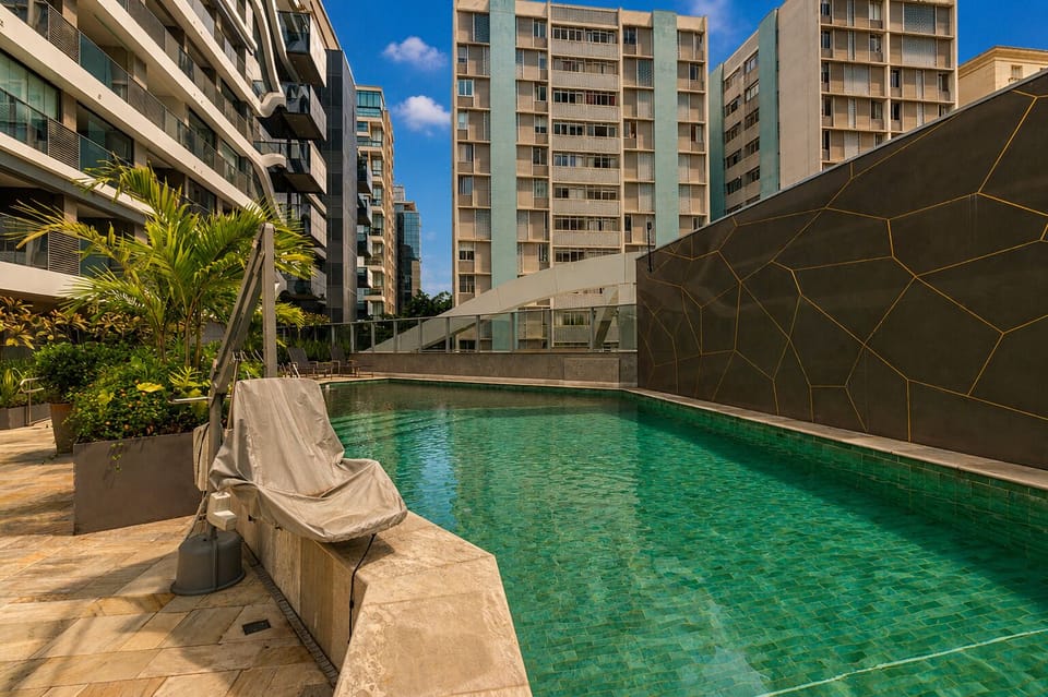 Outdoor pool, open 8:00 AM to 8:00 PM, sun loungers