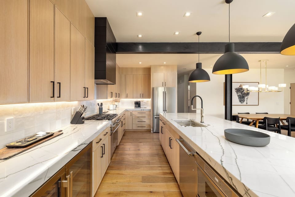 Elite kitchen with modern appliances | Main Level