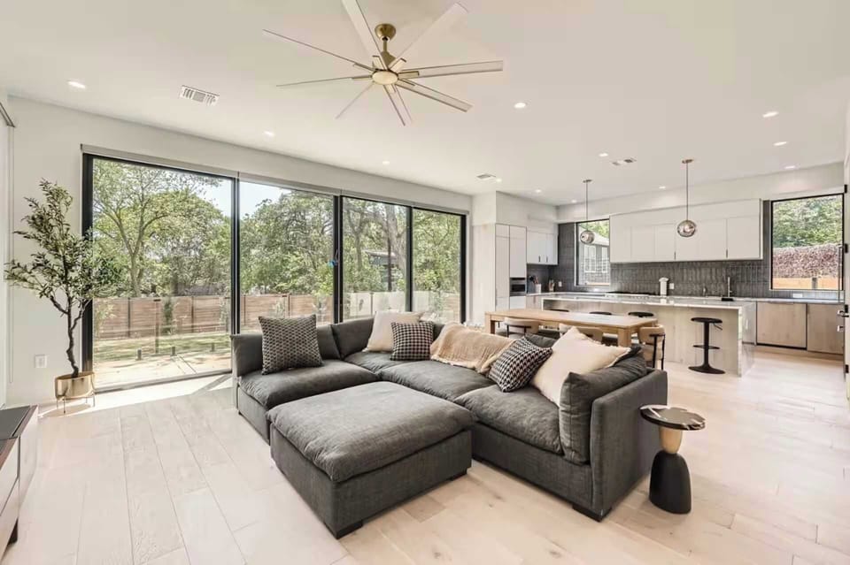 4. A living room designed for relaxation, comfort, and connection.
