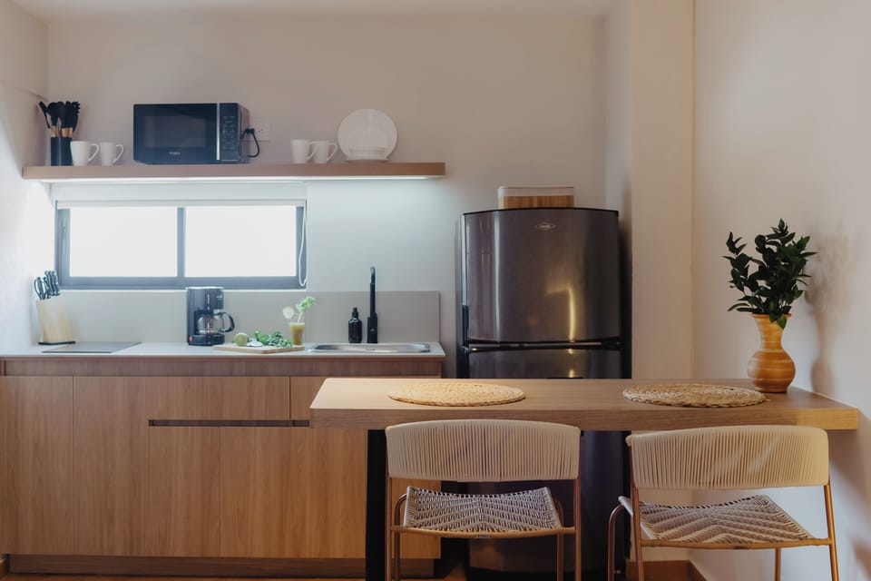 Superior Studio | Private kitchen | Shared fridge, microwave
