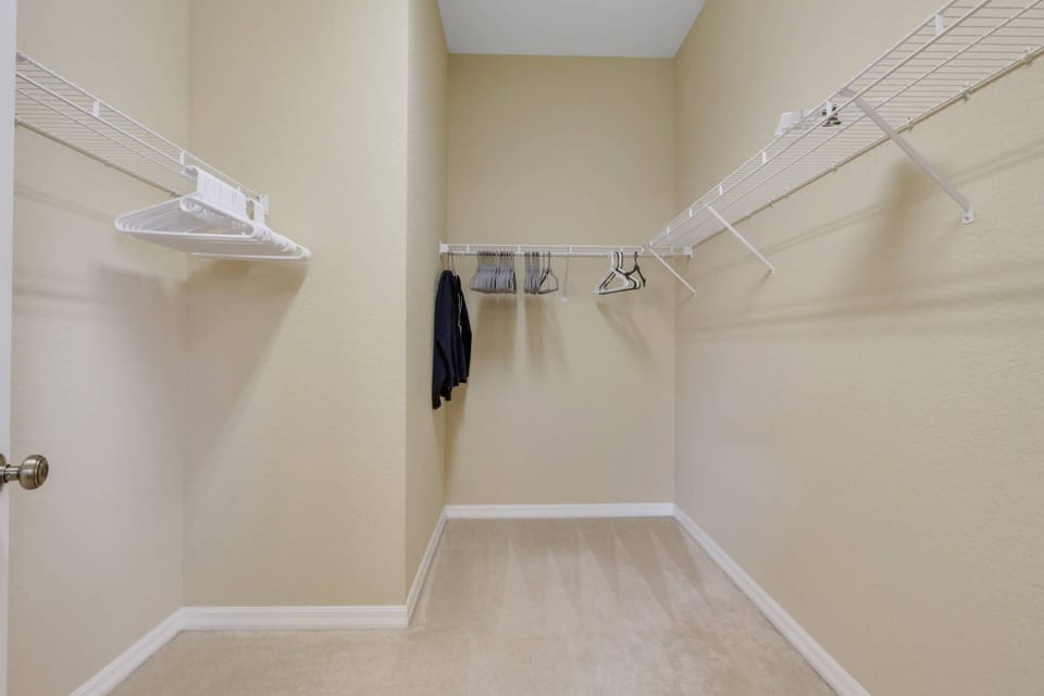 No need to pack lightly here - and room to store the treasures you'll buy to take home.