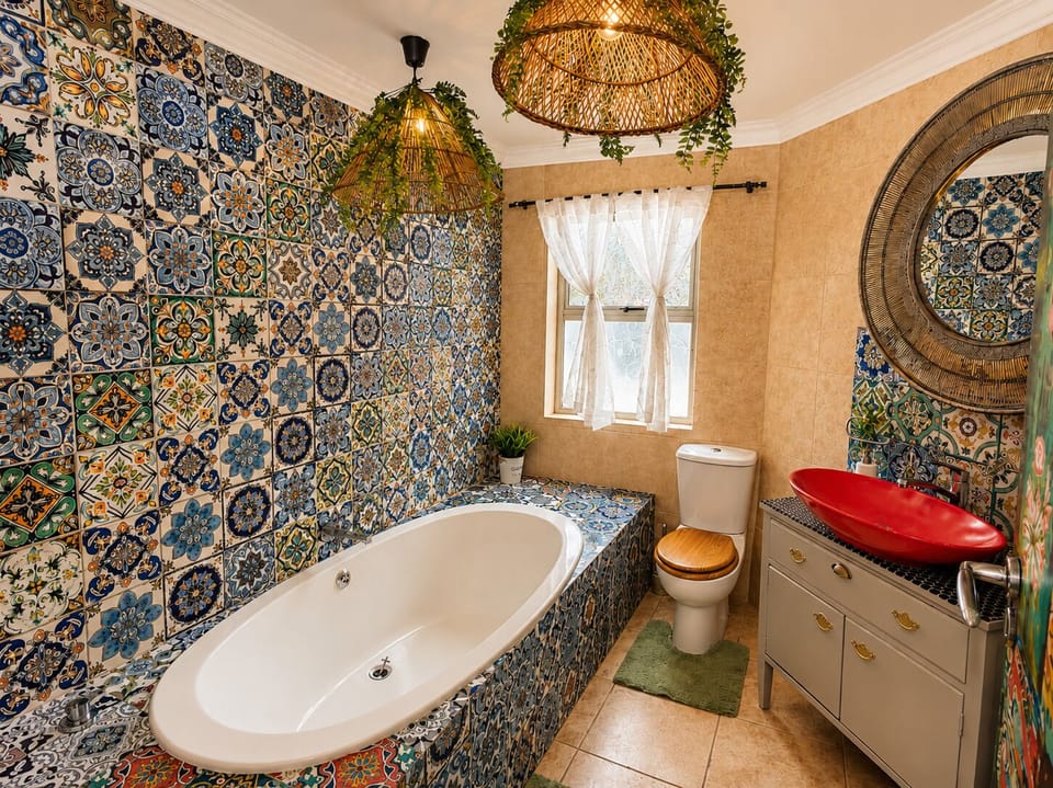 Deluxe Double Room, Patio, Pool View | Bathroom | Free toiletries, hair dryer, slippers, towels