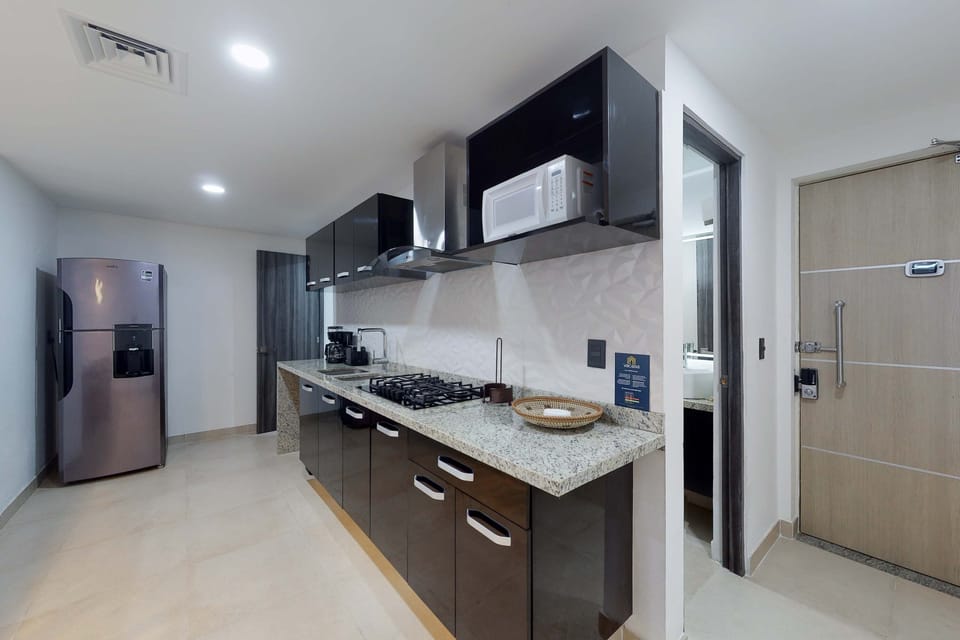 Equipped kitchen