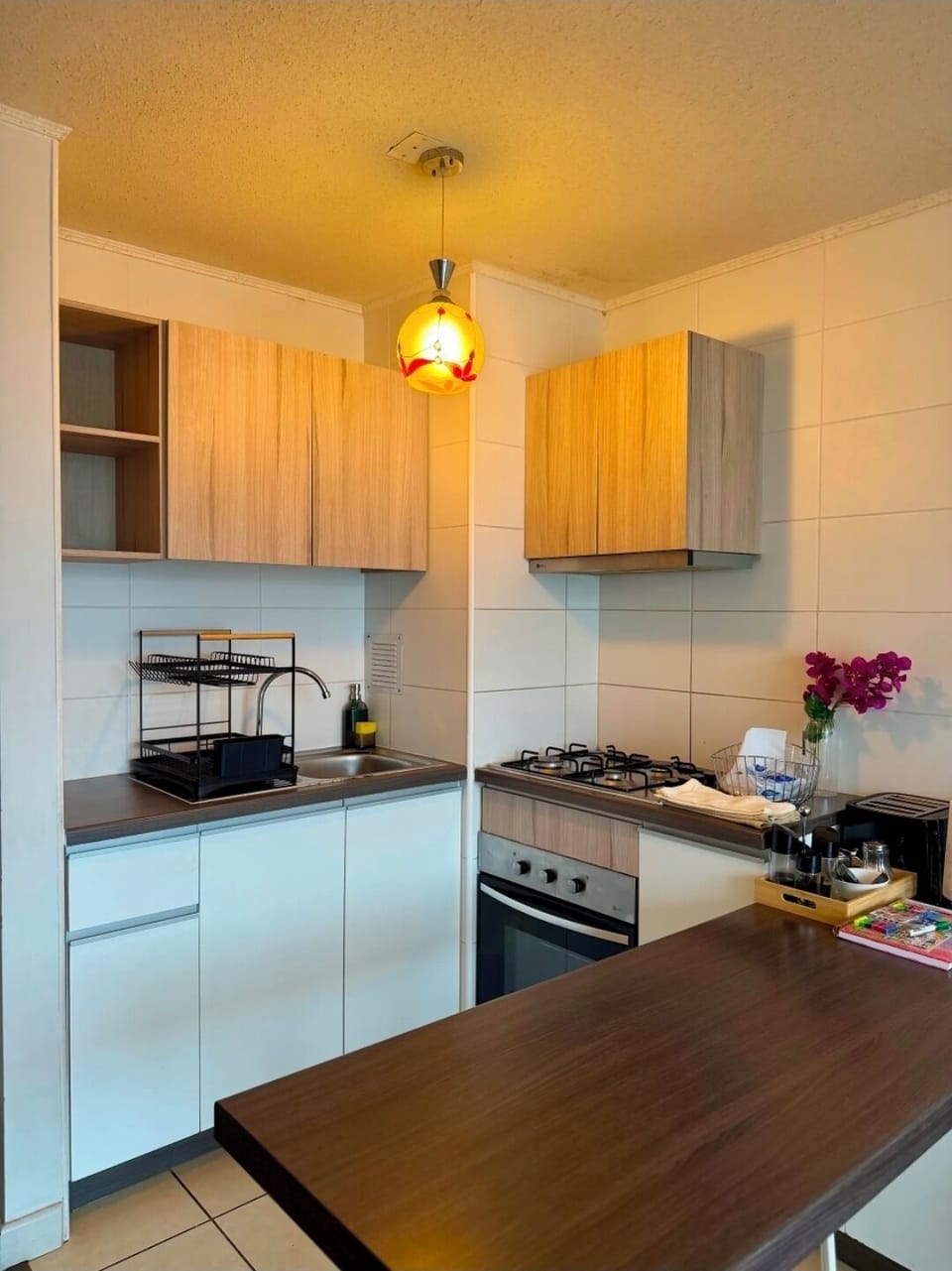 Superior Apartment, Garden View | Private kitchen