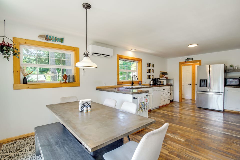 Open Dining & Kitchen Space