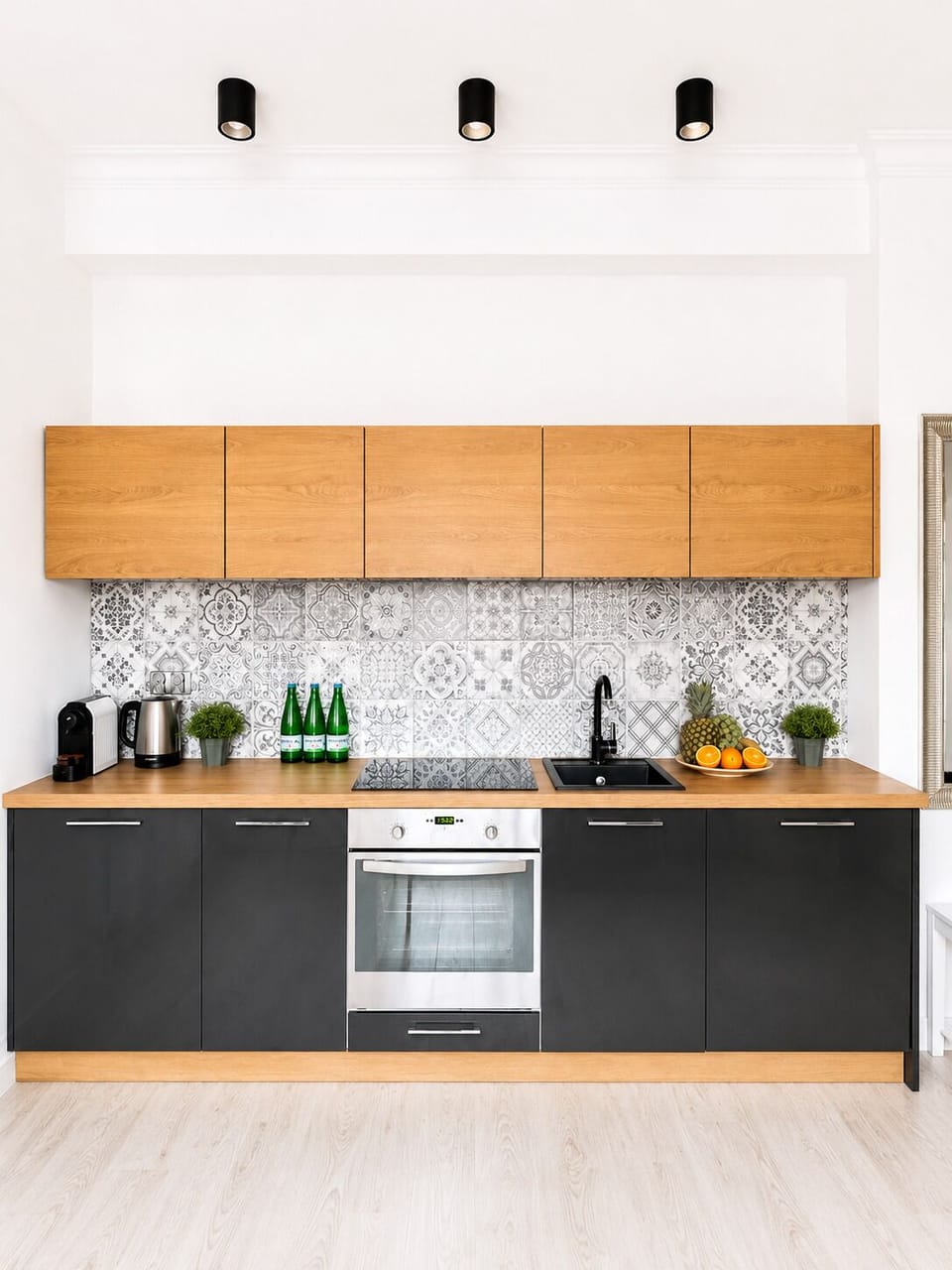 Classic Apartment, Air conditioning | Private kitchen | Espresso maker, electric kettle, highchair, griddle