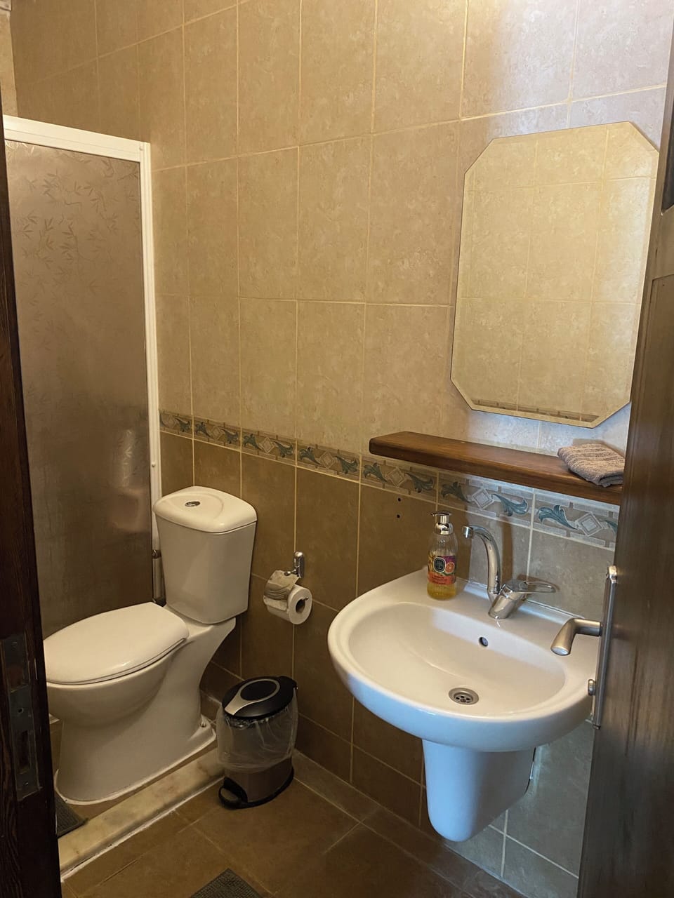 Standard Triple Room, Terrace, Garden View | Bathroom | Shower, hair dryer, towels, soap