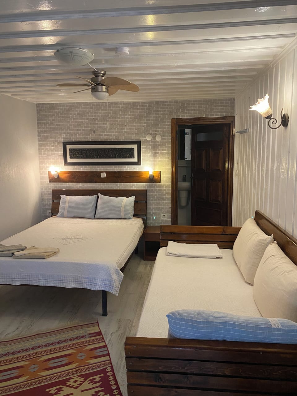 Comfort Triple Room, Balcony, Garden View | Premium bedding, desk, laptop workspace, WiFi (free)