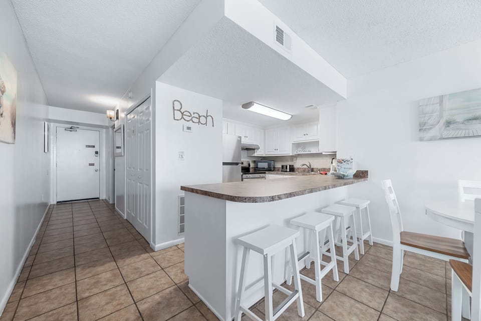 Kitchen with new appliances