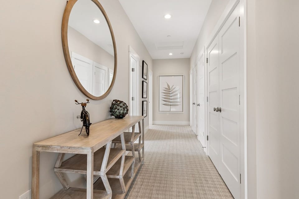 Upstairs hallway