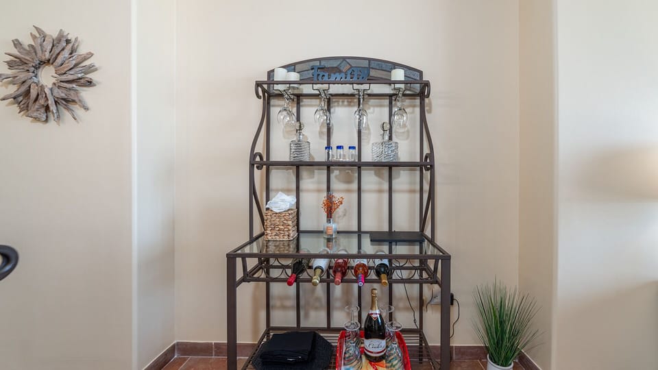 Side table.