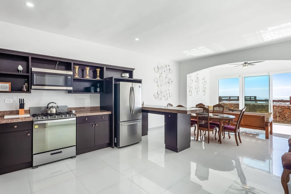 House, Multiple Beds, Ocean View (Casa Roble 24 - Playa Arcangel) | Private kitchen
