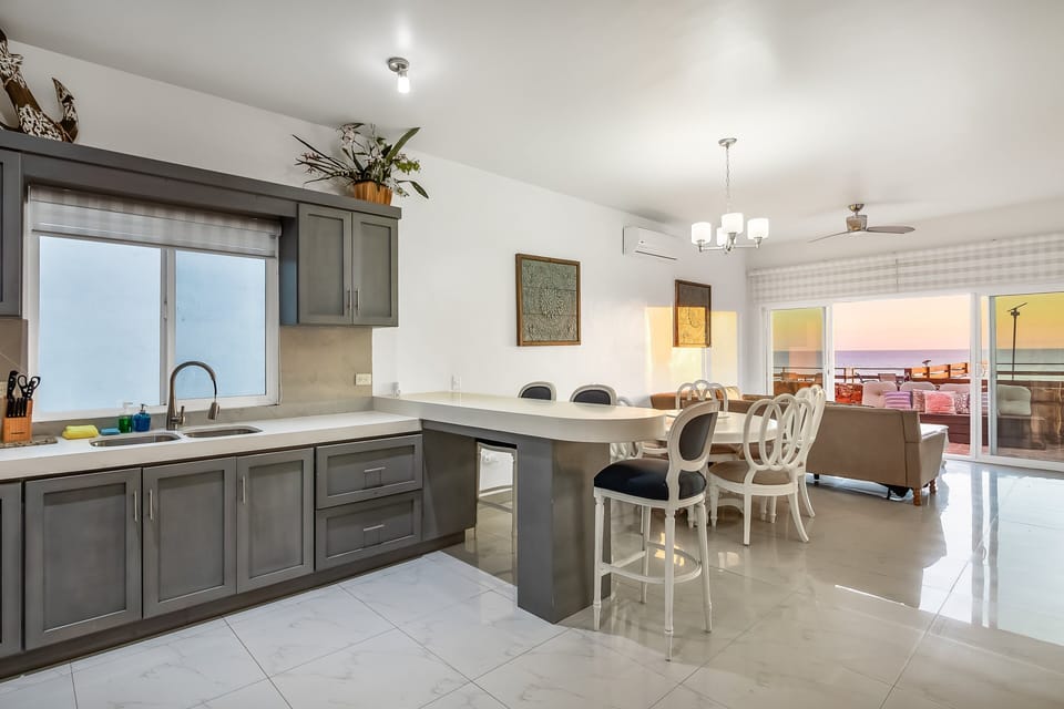 Villa, Multiple Beds, Ocean View (Villa 19 - Playa Arcangel) | Private kitchen