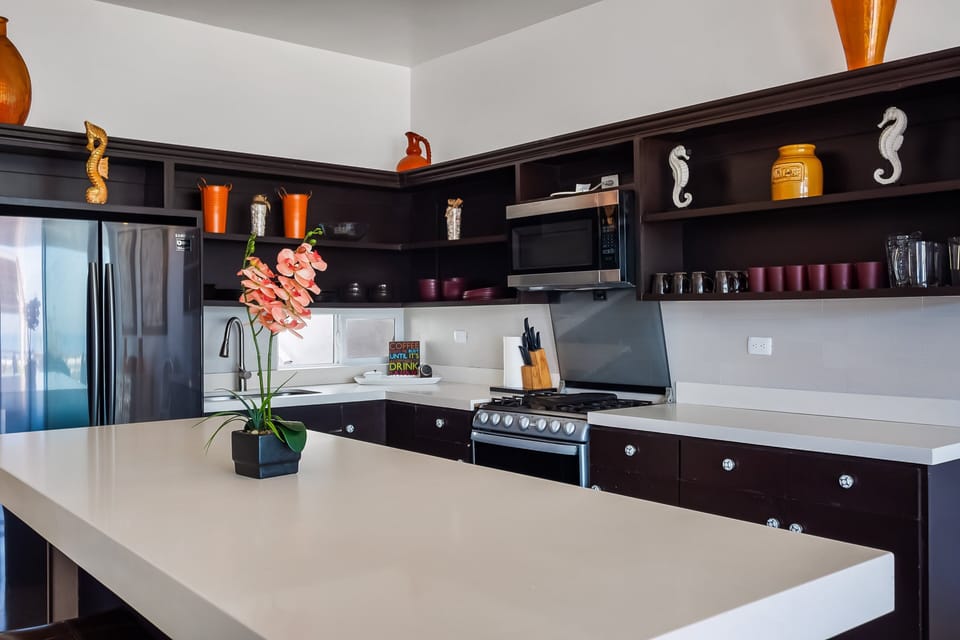 Villa, Multiple Beds, Ocean View (Villa Dorado 57 - Playa Arcangel) | Private kitchen