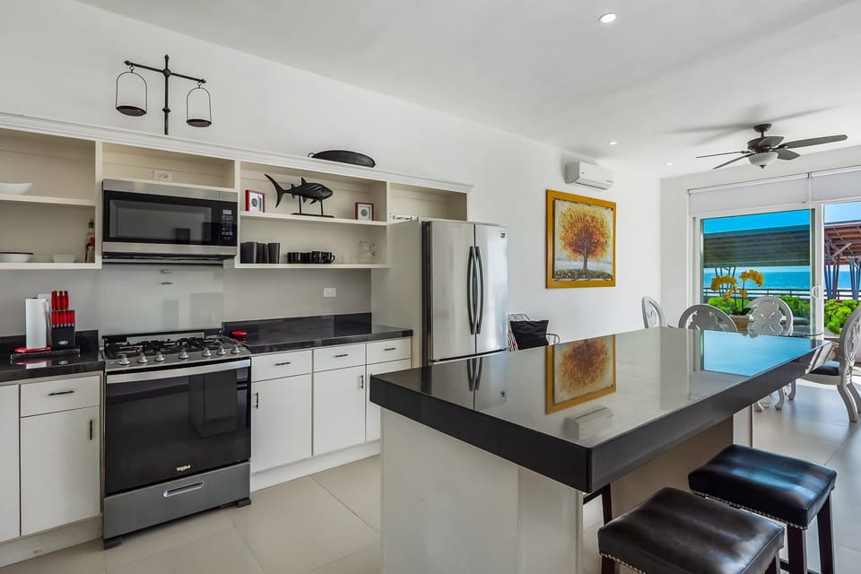 Villa, Multiple Beds, Ocean View (Villa Ambar 55 - Playa Arcangel) | Private kitchen