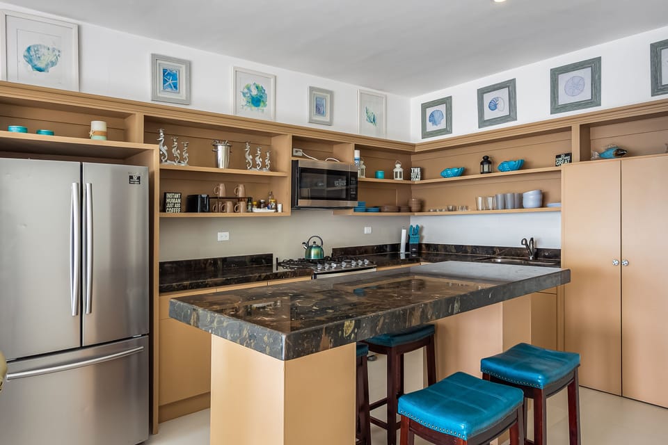 Villa, Multiple Beds, Kitchen, Ocean View (Casa Aquamarina 43 - Playa Arcangel) | Private kitchen