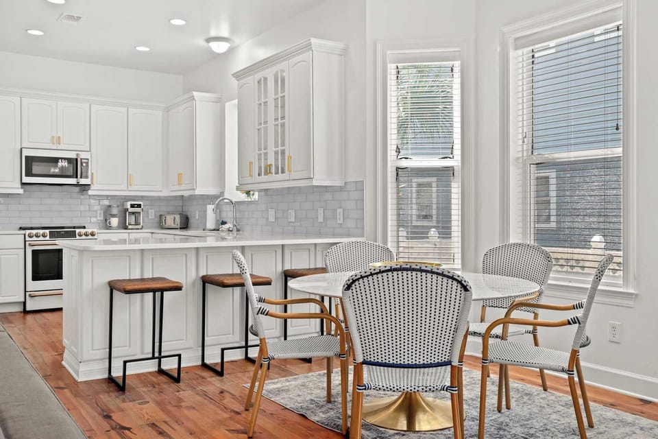 Share meals, laughs, and late-night conversations around the dining table.