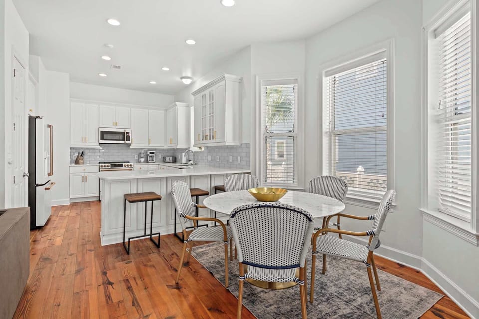 Bright dining spaces make every meal feel a little more special