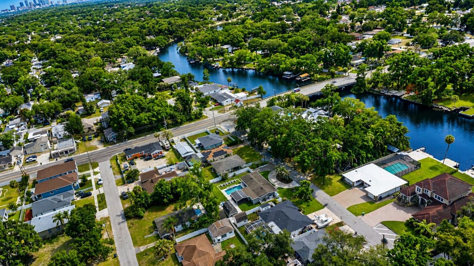 Aerial View of the Neighborhood