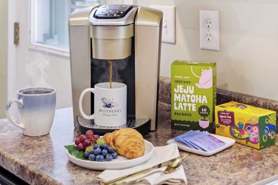 A cozy coffee setup inviting you to slow down and enjoy a fresh brew in a warm and relaxing atmosphere.