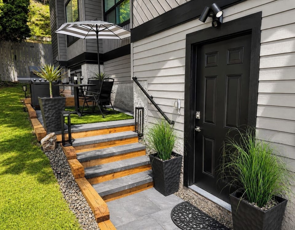 Private Entrance to Suite