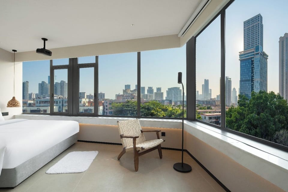 Panoramic Double Room, City View | View from room