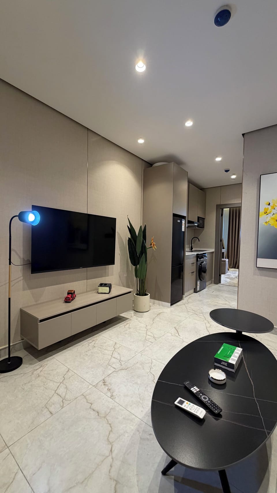 Apartment, 1 Bedroom, Accessible, Smoking | Living room