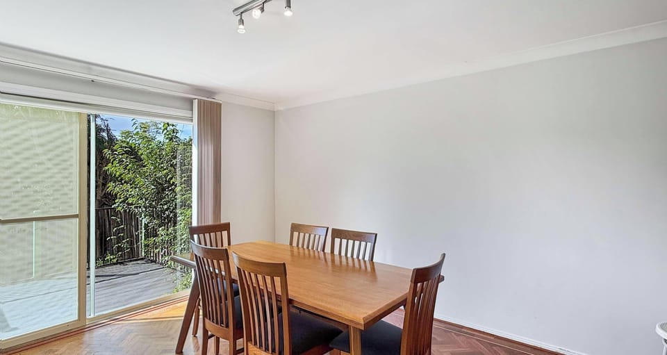 Dining area with outdoor access