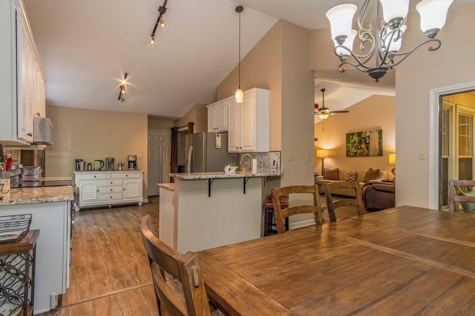 Dining Room into Kitchen