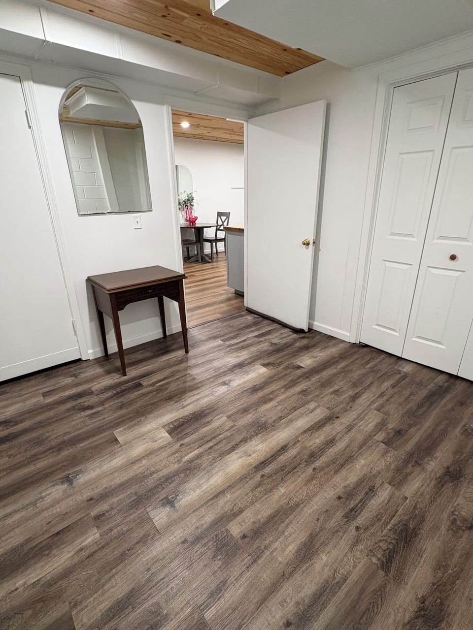 Dedicated work space area