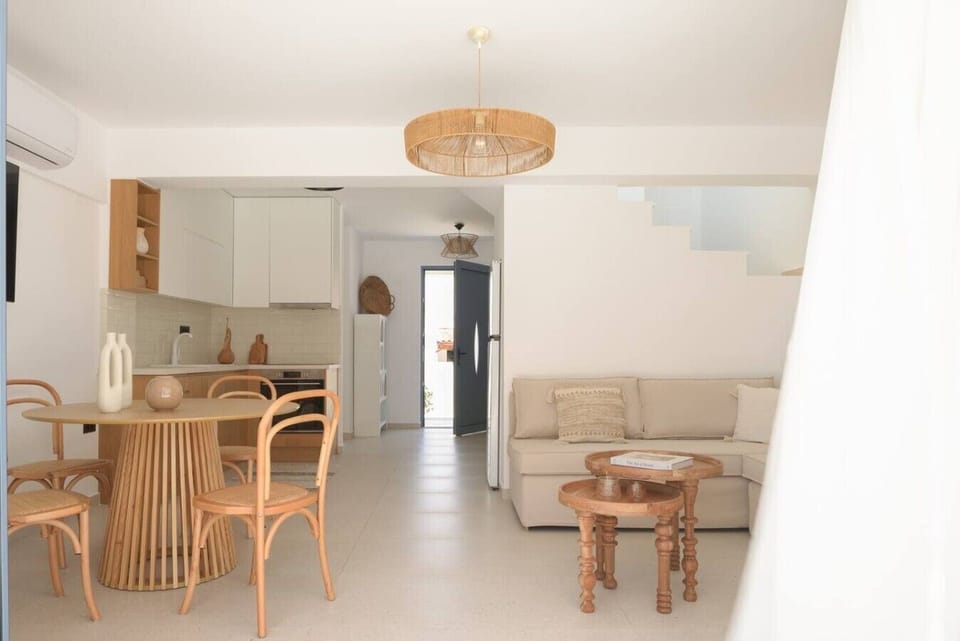 Bright, modern space to relax with a fresh cup of coffee.