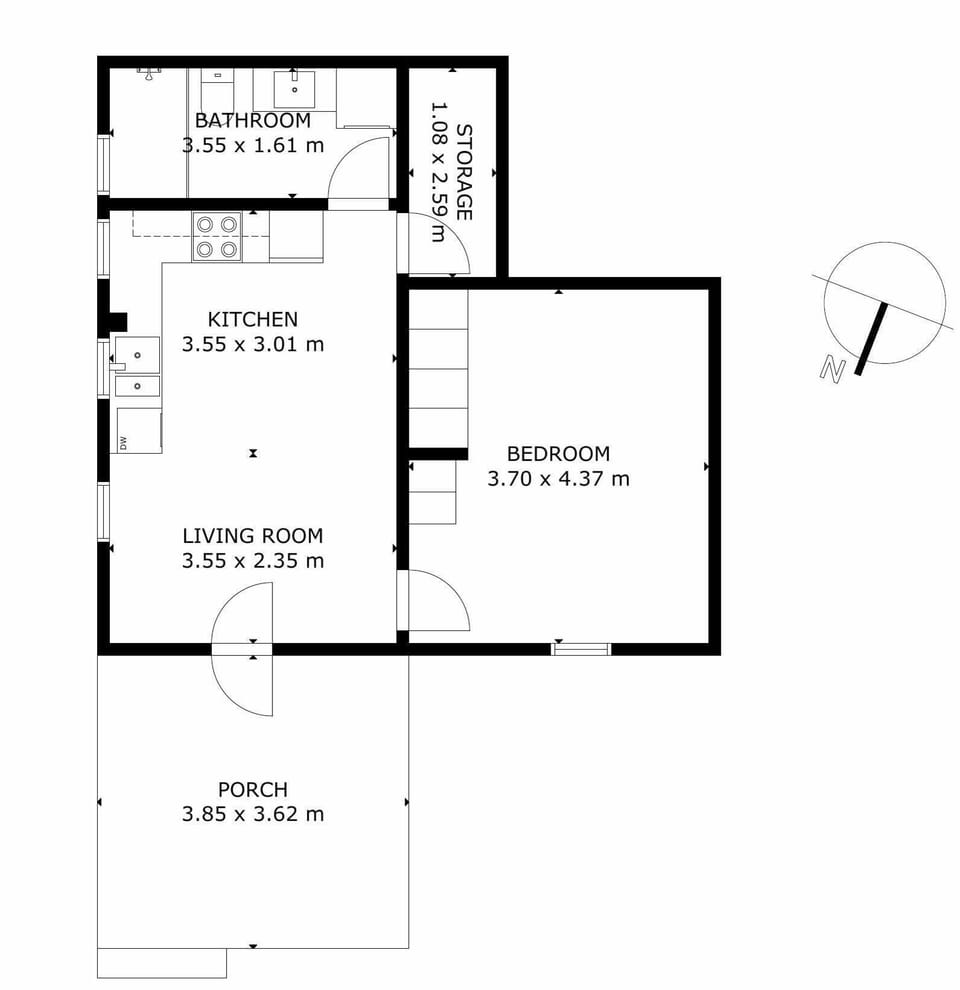 Floorplan of the property 