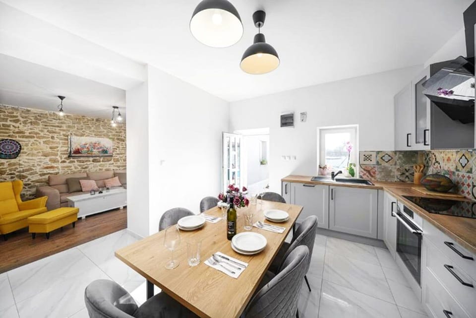 Villa | Private kitchen | Espresso maker, fridge, microwave, oven