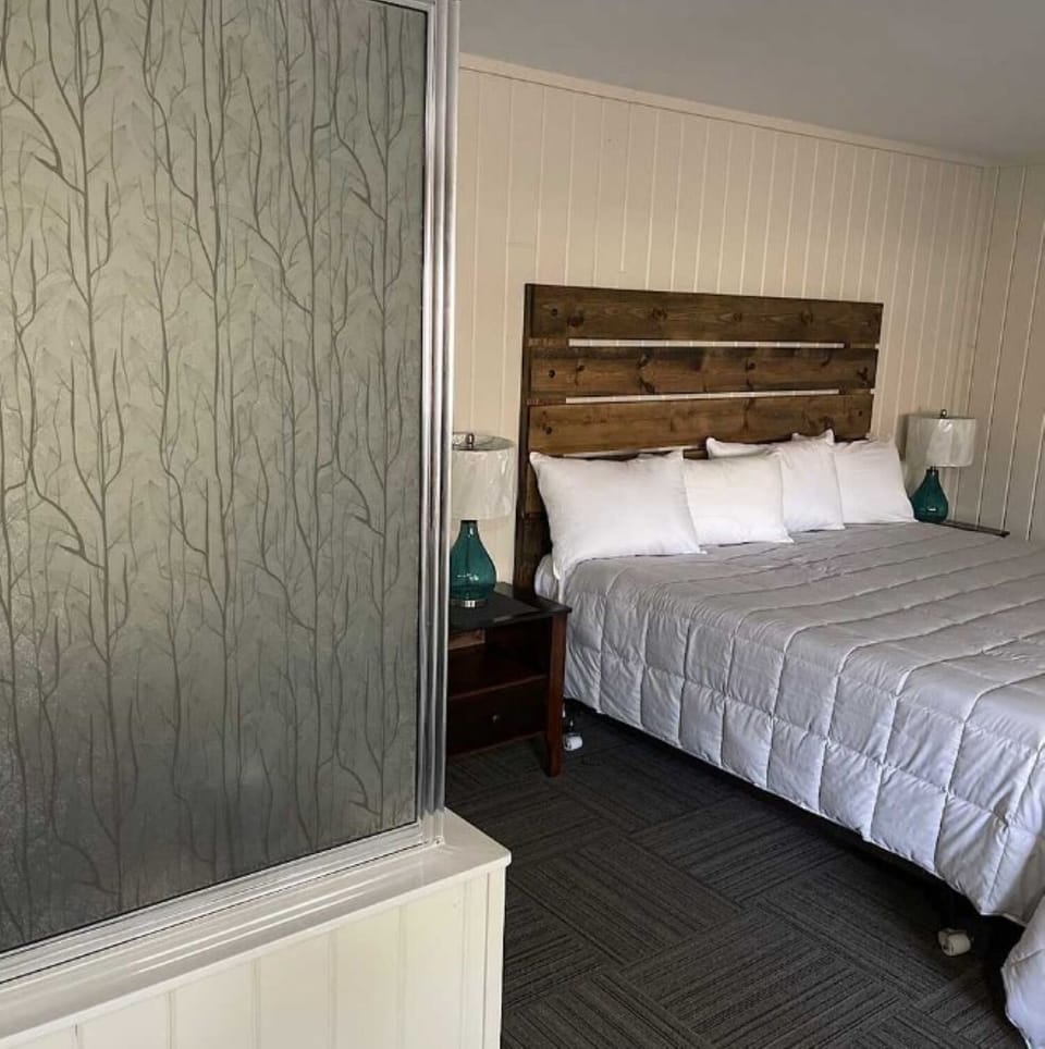 Sink into a plush bed for a restful, quiet night.
