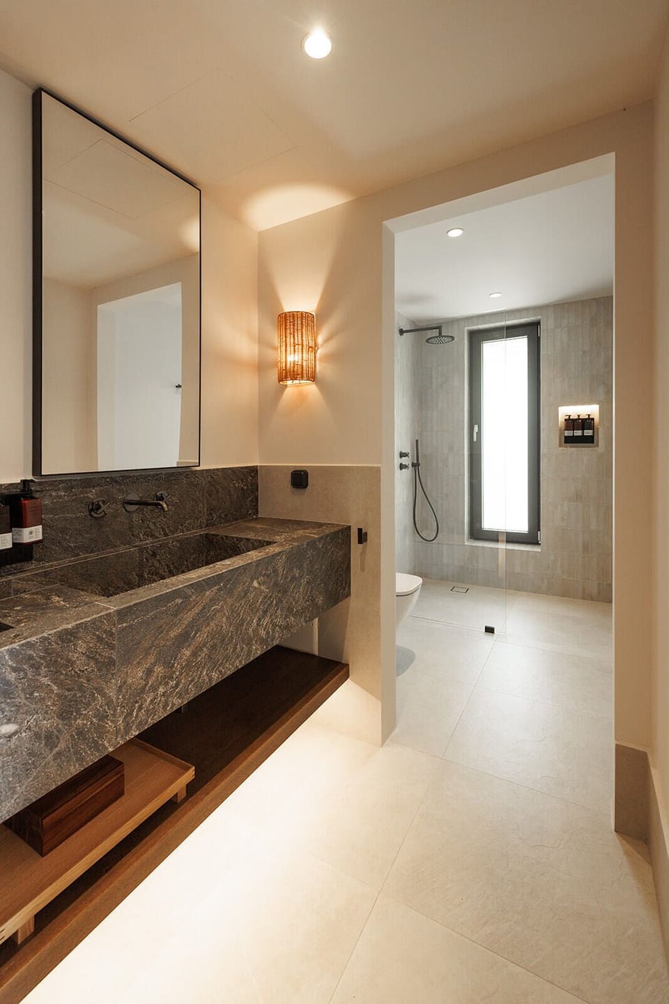 Exclusive Double with Private Pool | Bathroom | Shower, hair dryer, towels, soap