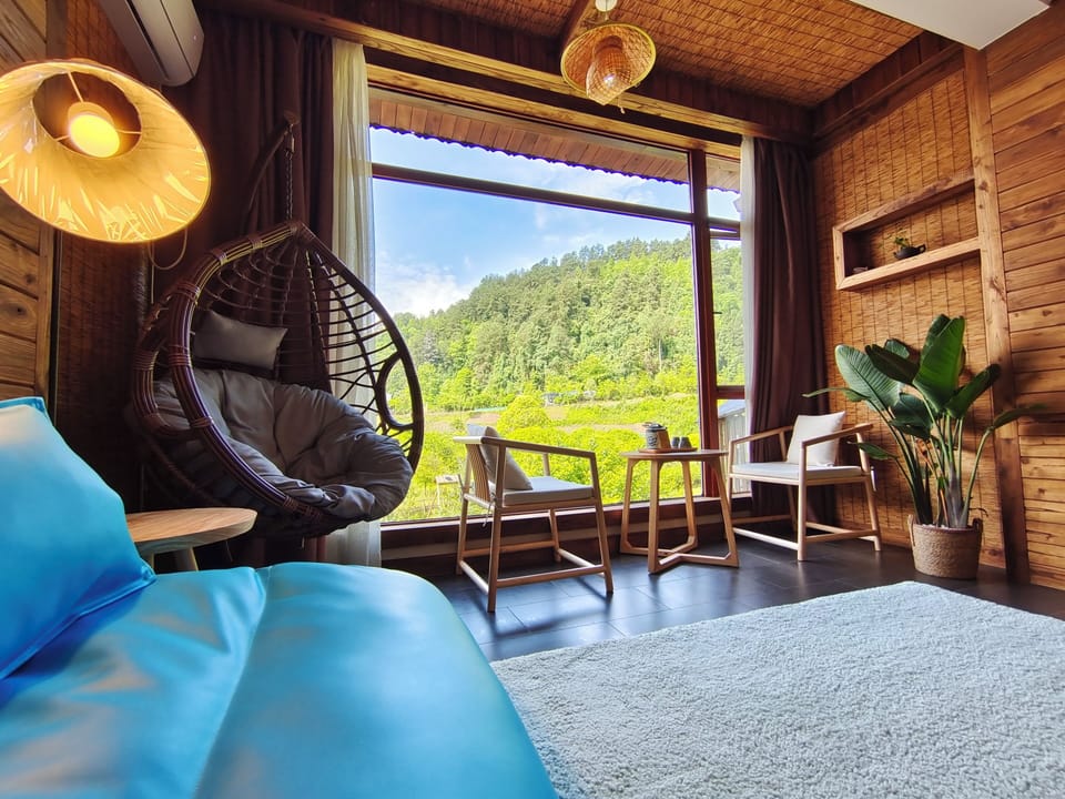 Standard Double Room, 1 Queen Bed, Non Smoking, Hill View | View from room