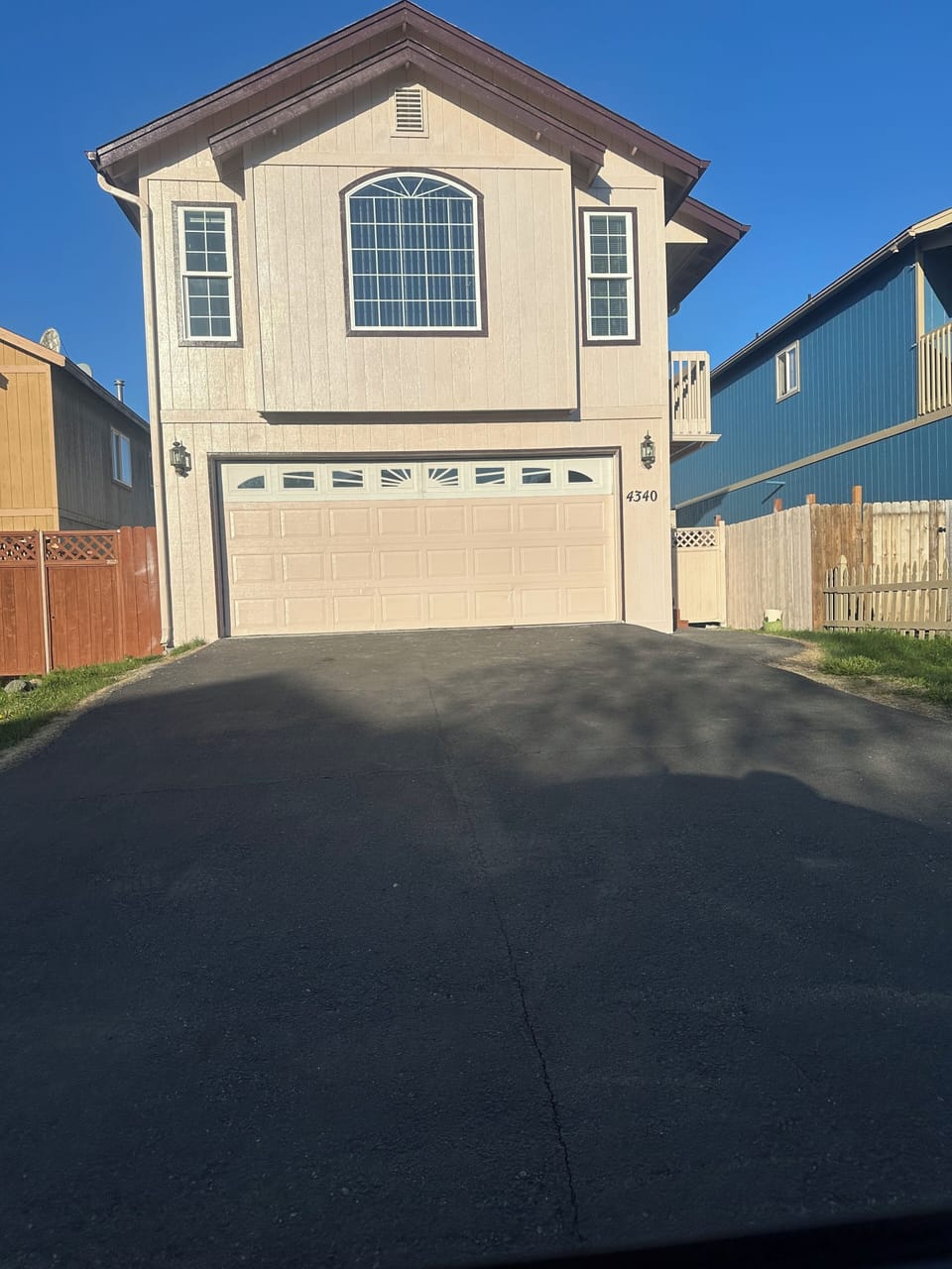 Cover front the house