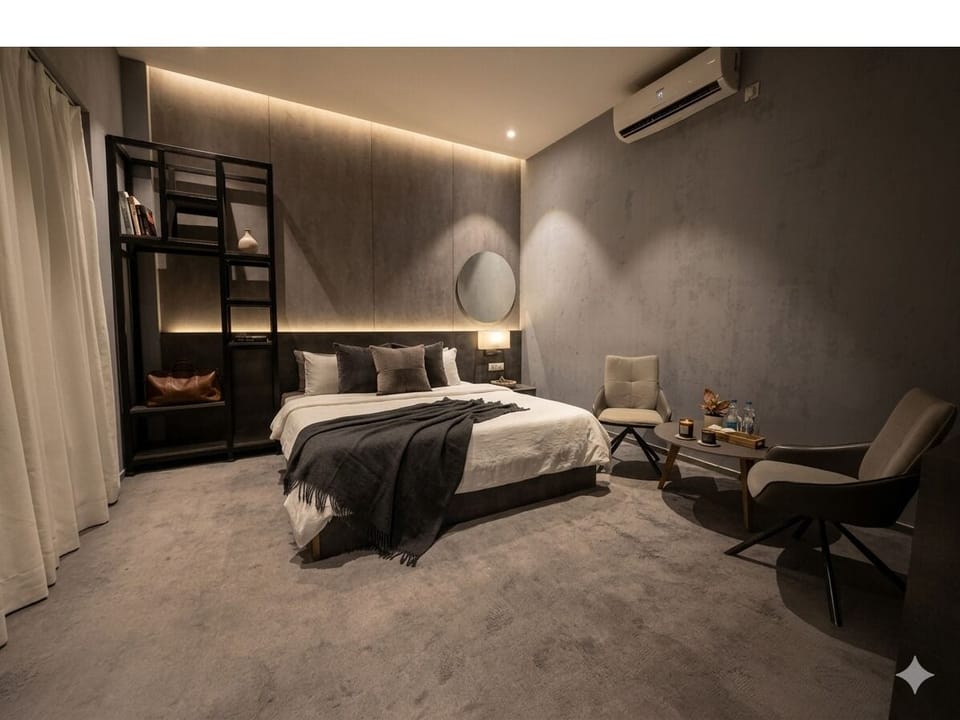 Deluxe Double Room, Balcony, City View | Premium bedding, down comforters, memory foam beds, desk