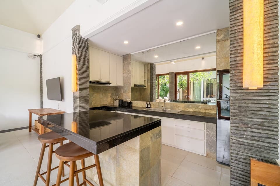 Deluxe Villa, 2 Bedrooms, Private Pool | Private kitchen
