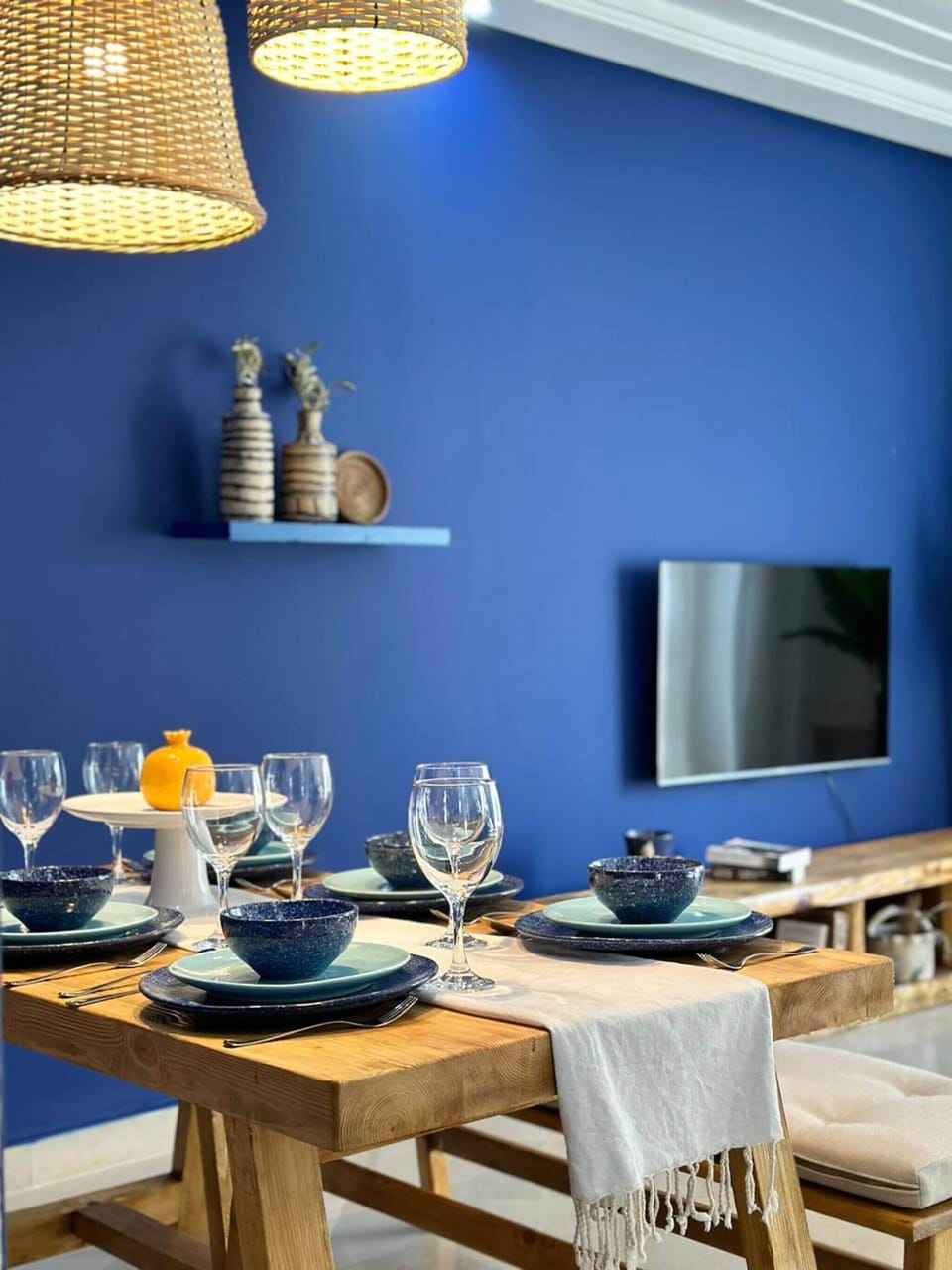 Apartment, 2 Bedrooms, Balcony | Dining room