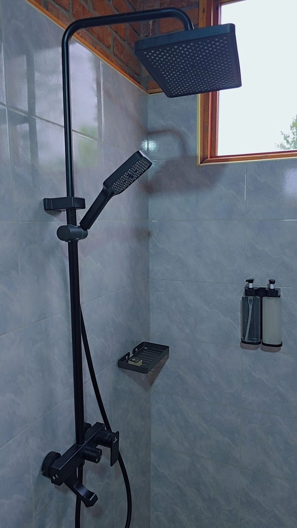 Economy Room | Bathroom | Shower, towels, soap, shampoo