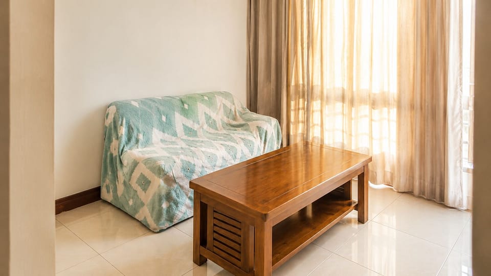 Superior Double Room, Balcony | Living area | TV