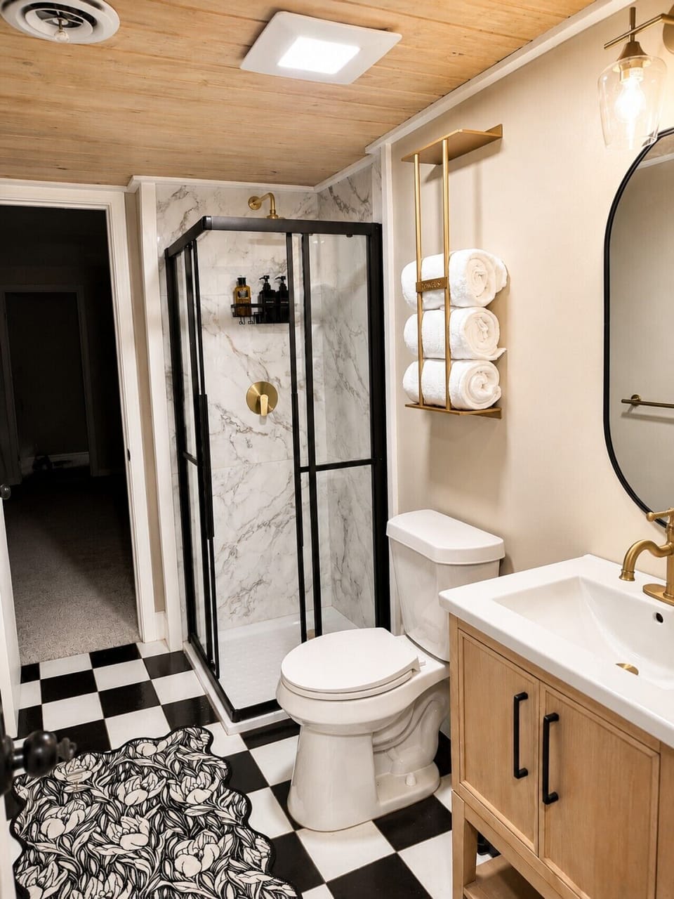 Bunkroom bathroom