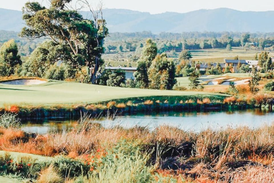 Located in the heart of The Vintage Golf estate, you can play a round on the Greg Norman designed course, or simply watch the golfers as the navigate the kangaroos lounging on the fairways.