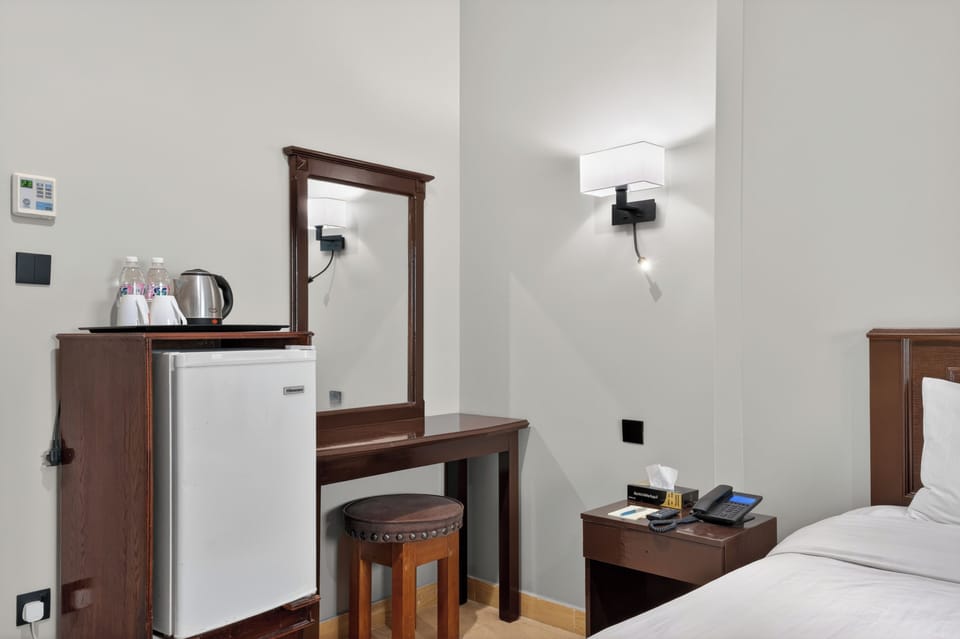 Deluxe Double or Twin Room, City View | Desk, laptop workspace, free WiFi, wheelchair access