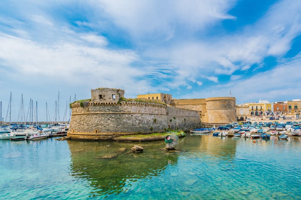 The Angioino Aragonese Castle in Gallipoli